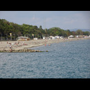 Ende September sonnt man sich und badet im Schwarzen Meer